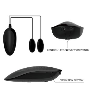 Silikonski masturbator sa vibracijom BM 9023Z-1 -19